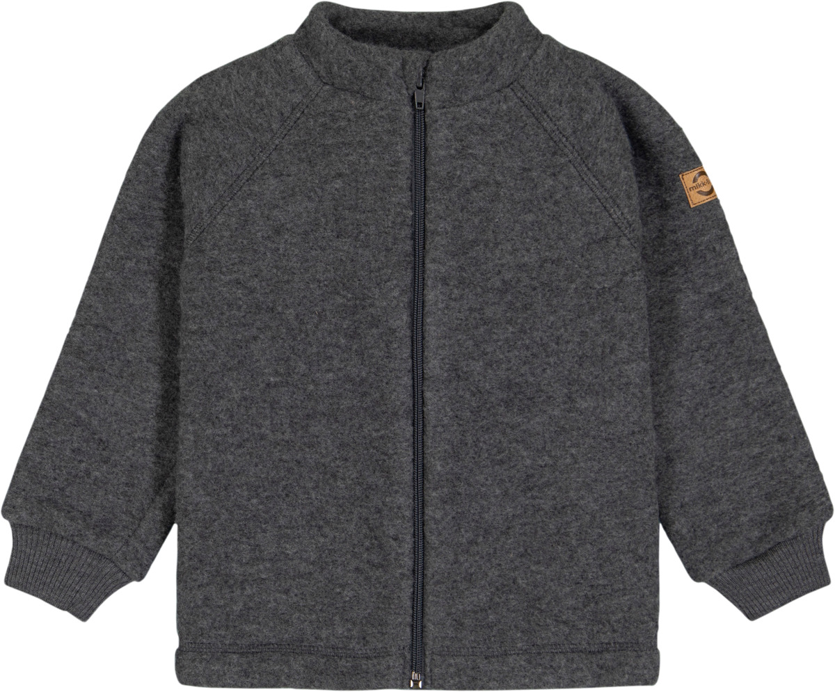 Bild 1 von Mikk-Line Jacke mit Merinowolle, grau, Gr. 98/104