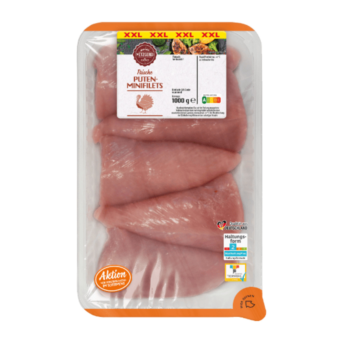 Bild 2 von MEINE METZGEREI Puten-Minifilets XXL
