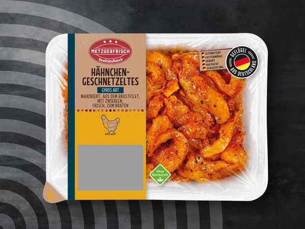 Metzgerfrisch Hähnchen-Geschnetzeltes, 400 g von Lidl für 2,99 € ansehen!