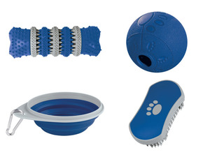 zoofari® Zahnpflegespielzeug / Snackball / Reisenapf / Polsterbürste