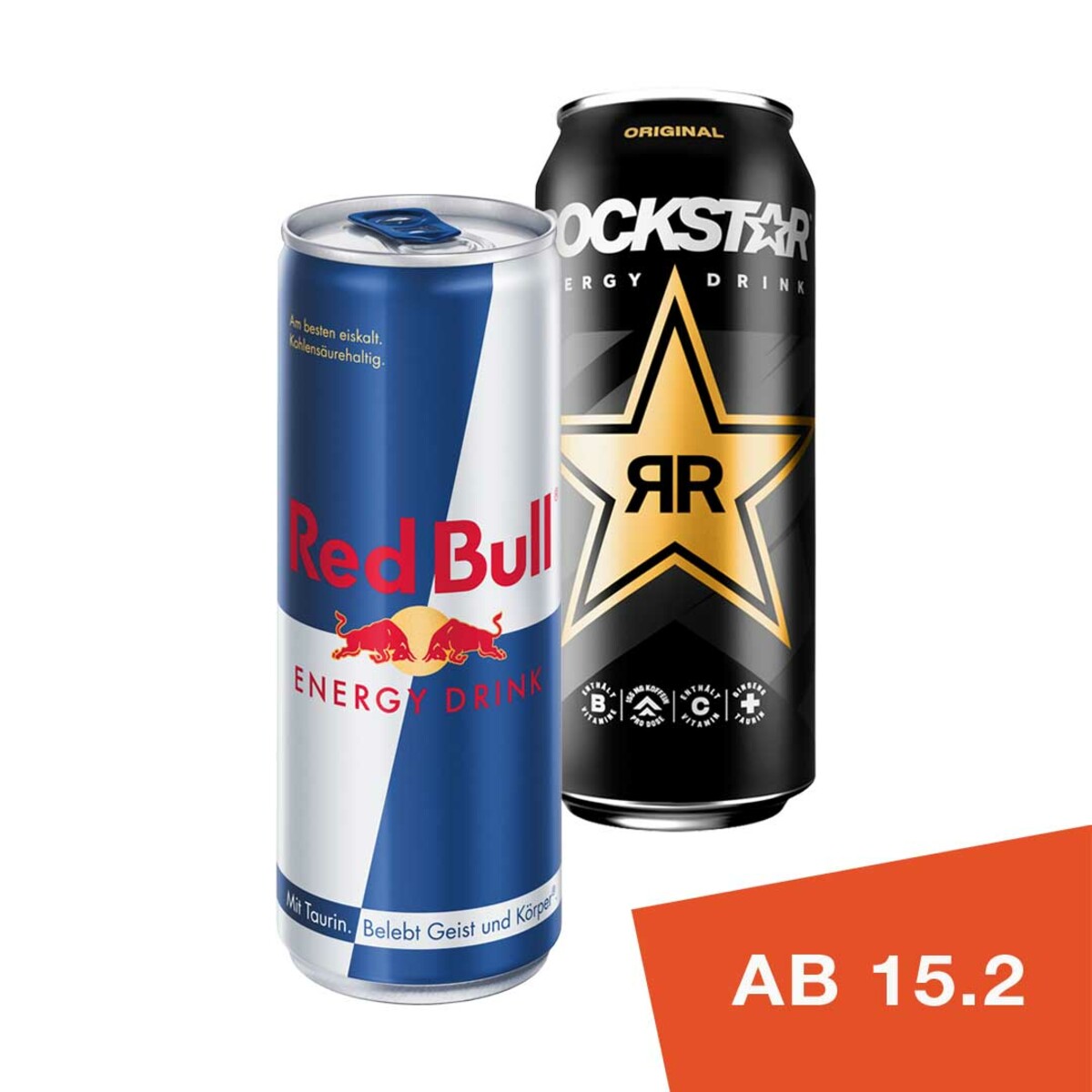 RED BULL ENERGY DRINK je 0,25lDose zzgl. 0,25 Pfand oder ROCKSTAR ENERGY DRINK versch. Sorten