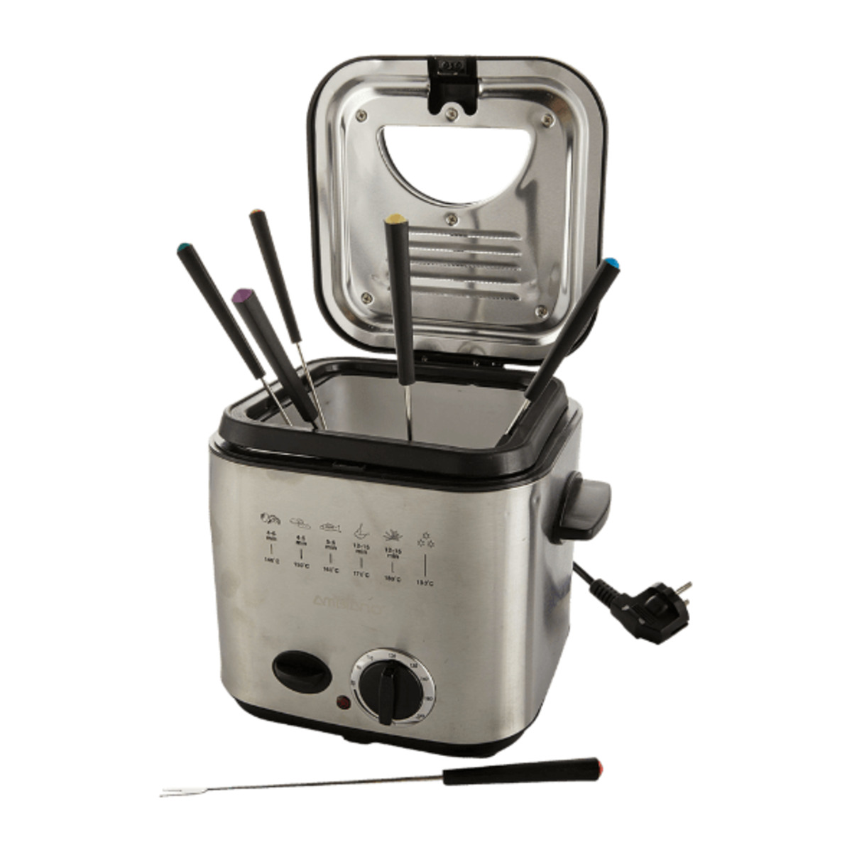 Bild 2 von AMBIANO 2-in-1-Mini-Fritteuse / Fondue-Set