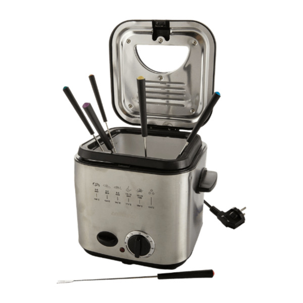 Bild 2 von AMBIANO 2-in-1-Mini-Fritteuse / Fondue-Set
