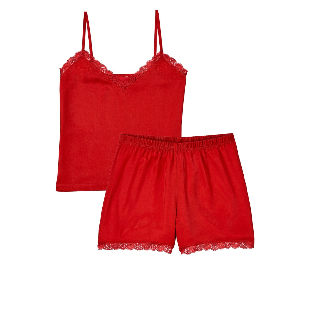 Bild 3 von UP2FASHION Damen Satin-Pyjama