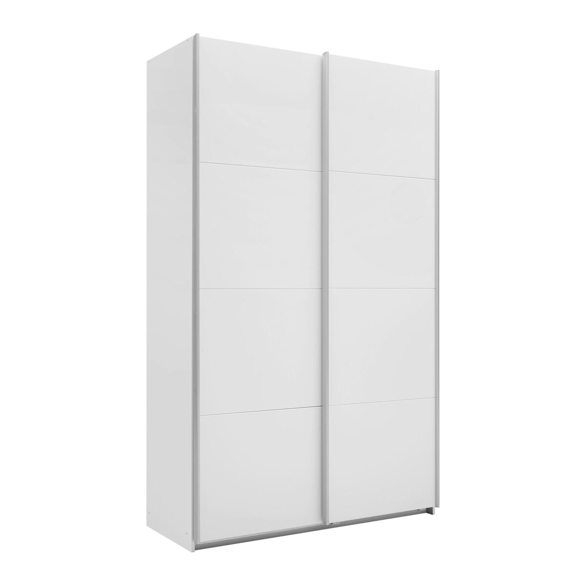 Bild 1 von Schwebetürenschrank Quadra in Weiß, Weiß