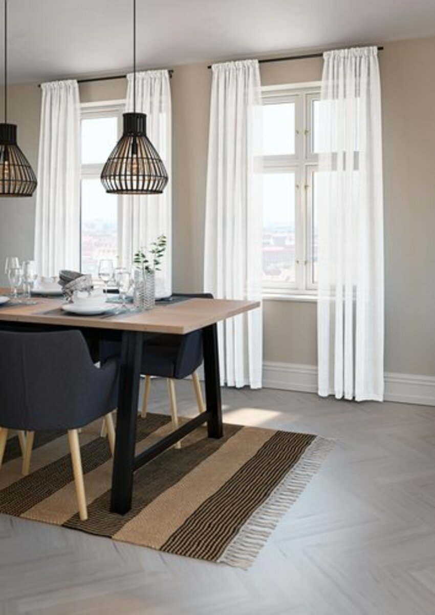 Bild 4 von Dekoschal GOLTA 1x140x245 weiß