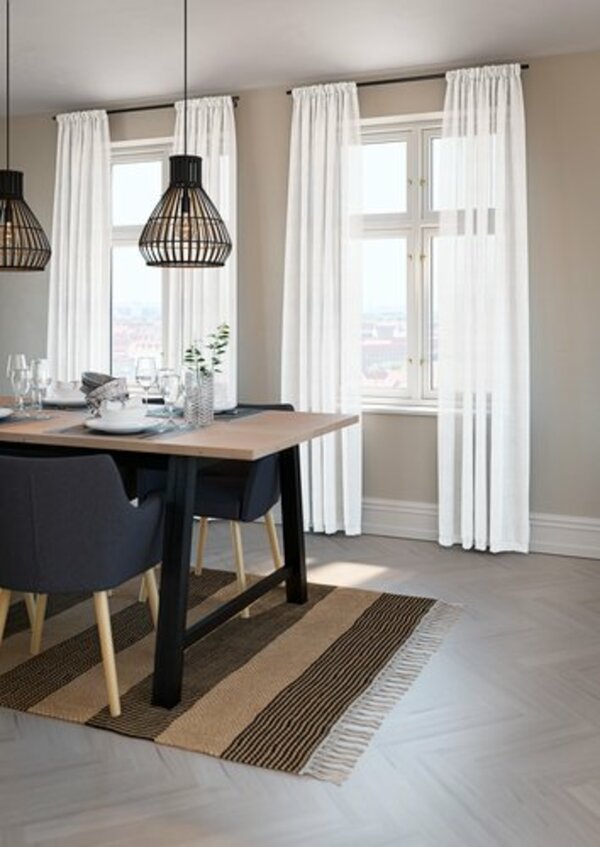 Bild 4 von Dekoschal GOLTA 1x140x245 weiß