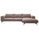 Bild 1 von Mid.you Ecksofa, Bordeaux, Holz, Textil, 5-Sitzer, Füllung: Polyester, Silikon, Ottomane rechts, 303x95 cm, Wohnzimmer, Sofas & Couches, Wohnlandschaften