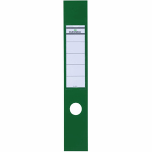 Ordnerrückenschild Ordofix breit 60x390mm grün VE=10 Stück