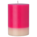Bild 1 von Kerze in Zweifarbig PINK / CREME