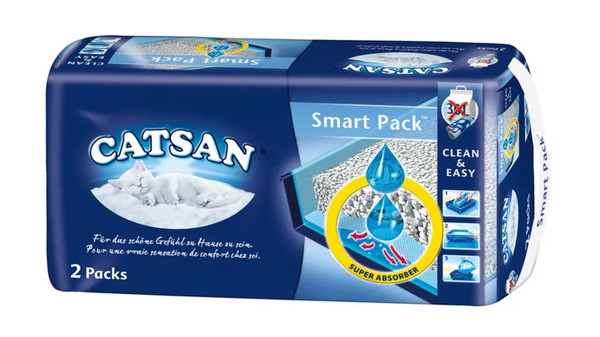 Bild 1 von CATSAN Katzenstreu Smart Pack 2 Stück