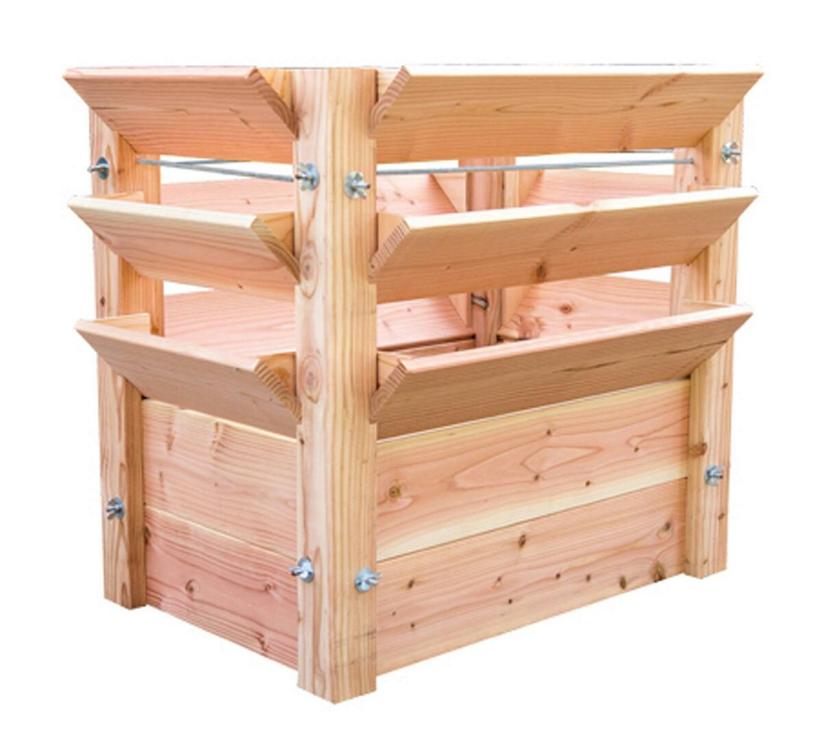 Bild 1 von HOCHBEET PREMIUM HOCHBEET XL, Lärchefarben