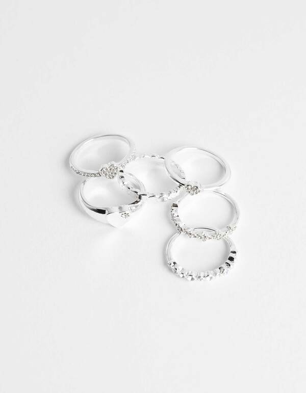 Bild 1 von Damen Ring - 6er-Pack