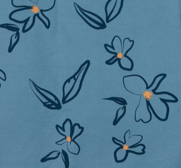 Bild 3 von Flanell-Bettwäsche MAJA 135x200 marineblau