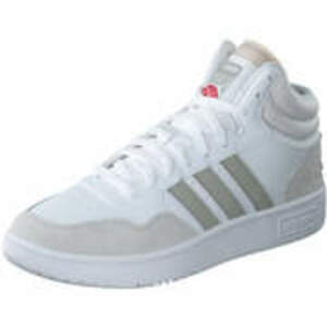 Adidas Hoops 3.0 Mid Sneaker Herren weiß Weiß