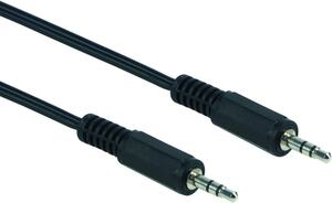 Schwaiger Audio Anschlusskabel TFS3150 533 Klinke schwarz, 1,5m, 1x 3,5mm Klinken Stecker / 1x 3,5mm 0697105098