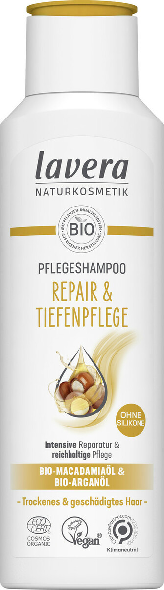 Bild 1 von Lavera Naturkosmetik Pflegeshampoo Repair & Tiefenpflege 250ML