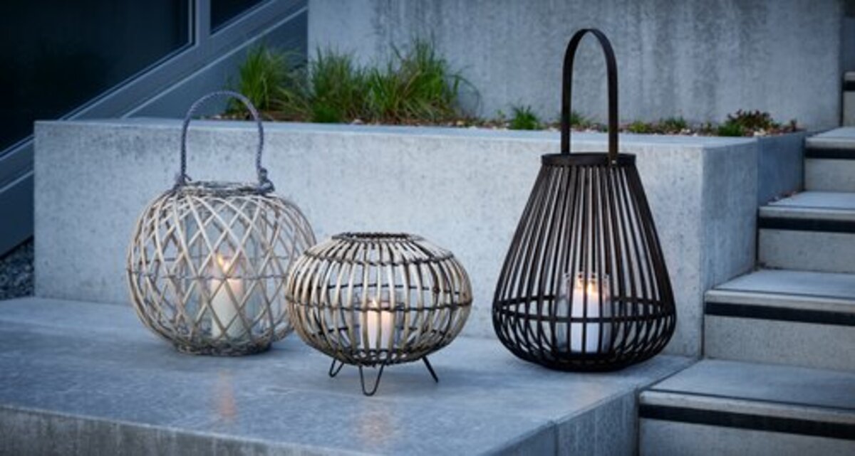 Bild 4 von Laterne ENGHAUK Ø32xH26 natur