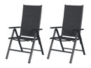 Bild 3 von LIVARNO home Alu-Premium-Set »Toronto« 9-teilig - Ausziehtisch & 8 Hochlehner gepolstert, anthrazit
