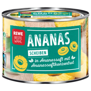 REWE Beste Wahl Ananas Scheiben
