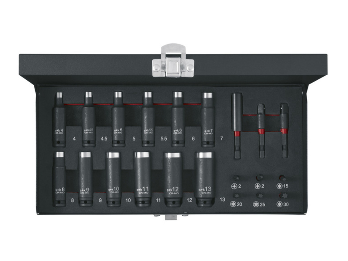 Bild 3 von PARKSIDE PERFORMANCE® Schlag-Steckschlüssel- und Bitsatz »PSS 21 A1«, 21-teilig