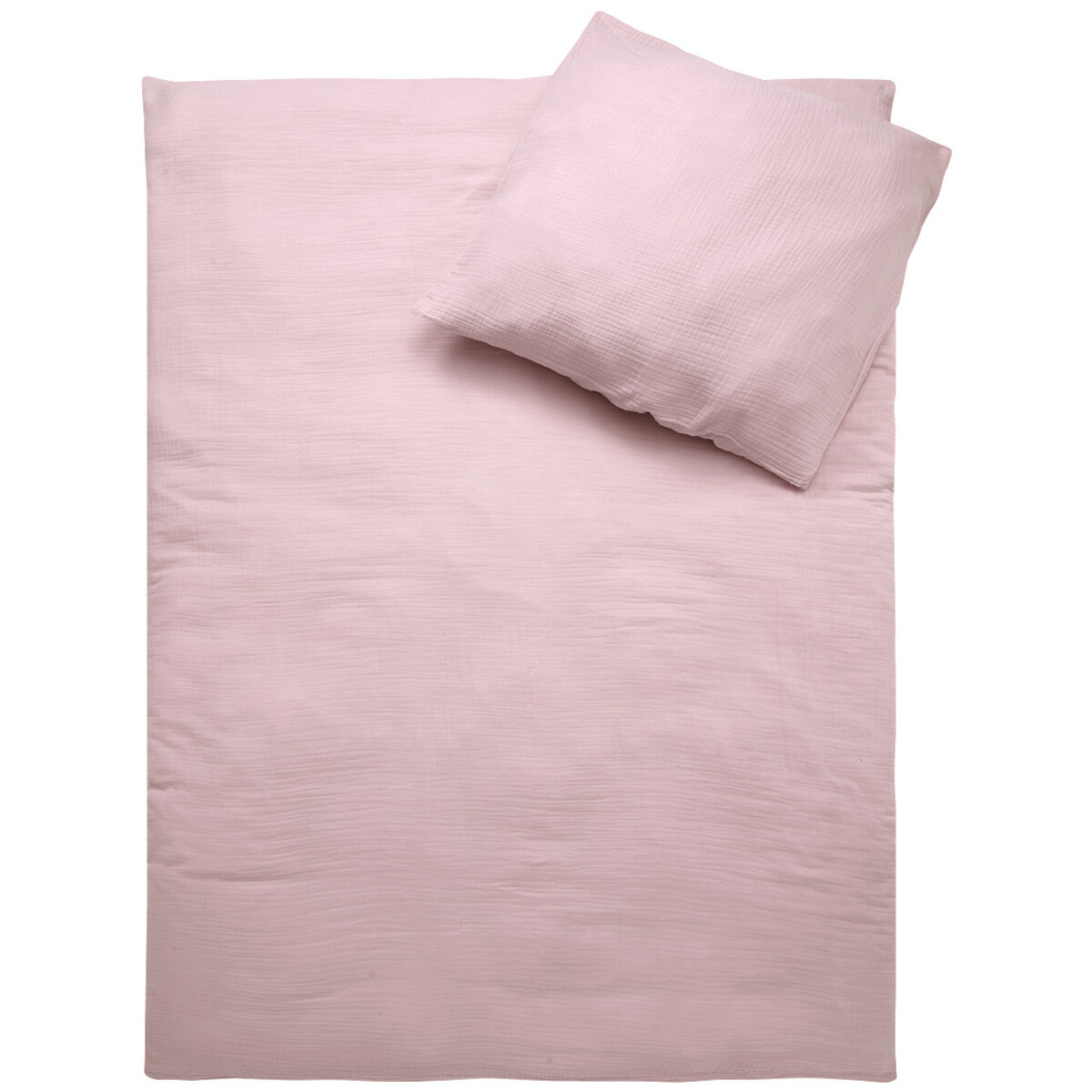 Bild 1 von Musselin Bettwäsche 135 x 200 cm unifarben HELLLILA