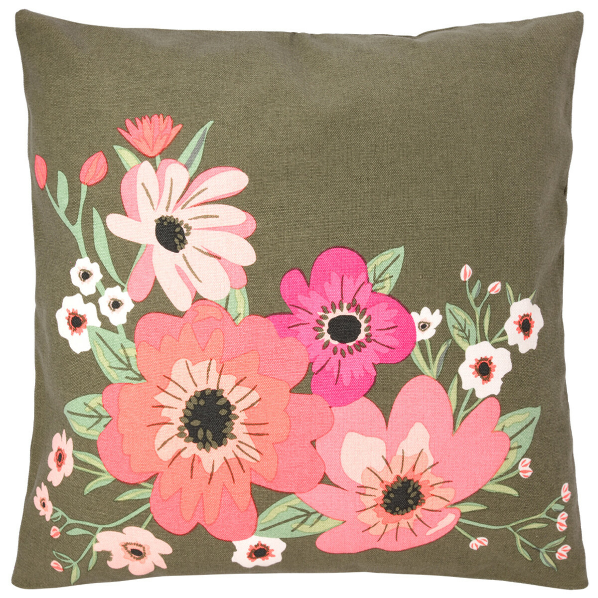 Bild 1 von Kissenhülle mit Blumen OLIV