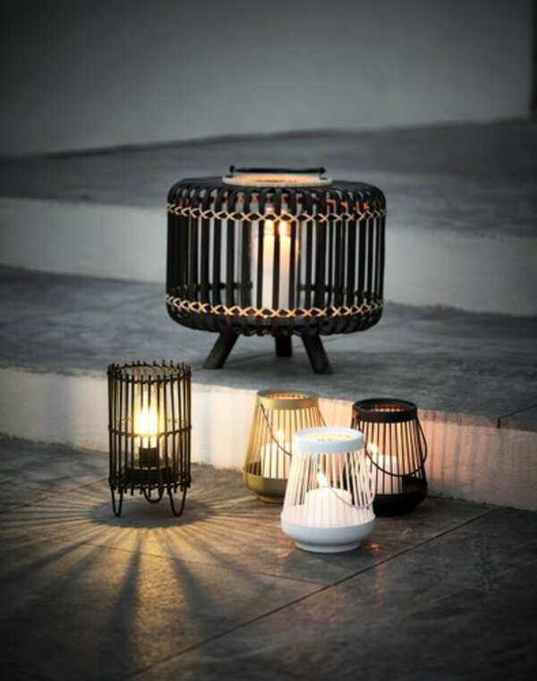 Bild 2 von Laterne ENTITA Ø37xH33cm schwarz