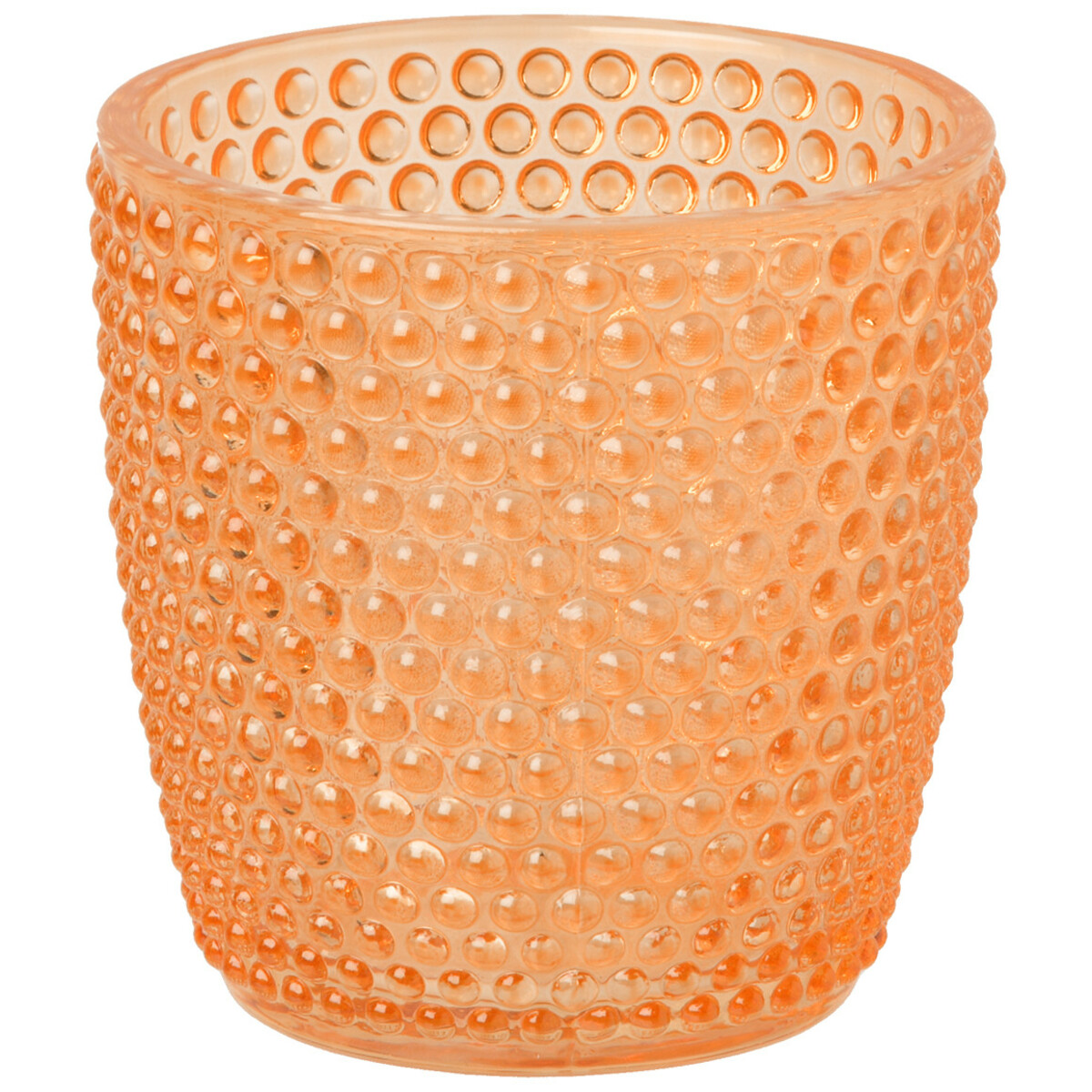 Bild 1 von Teelichthalter mit Noppen ORANGE