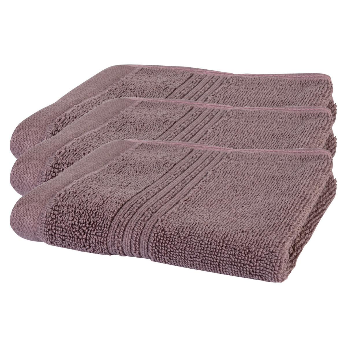 Bild 1 von 3 Gästetücher aus Bio-Baumwolle BEERE