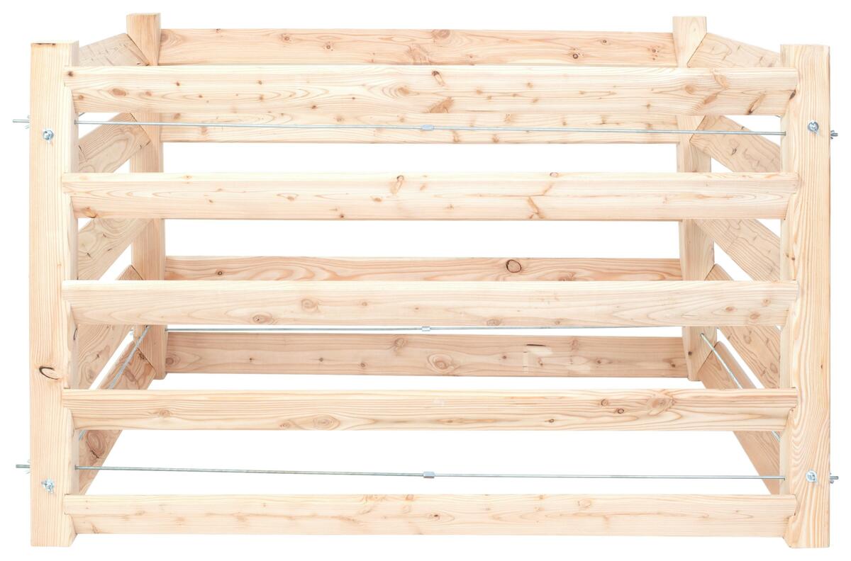 Bild 1 von KOMPOSTER KOMPOSTER LÄRCHE 130X100X80 CM, Lärchefarben