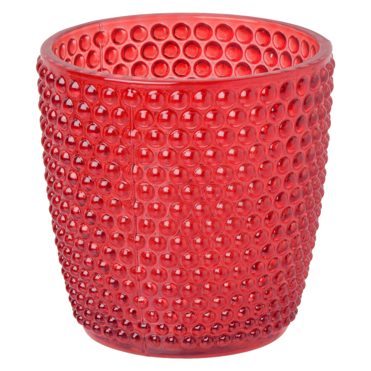 Bild 1 von Teelichthalter mit Noppen ROT