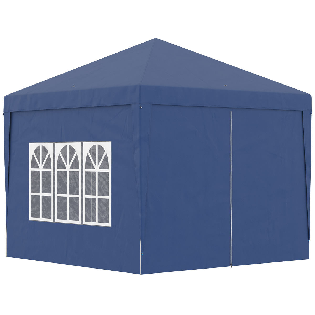 Outsunny Garten Pavillon 6x3m - Festzelt Mit Seitenwänden Für Outdoor-Partys