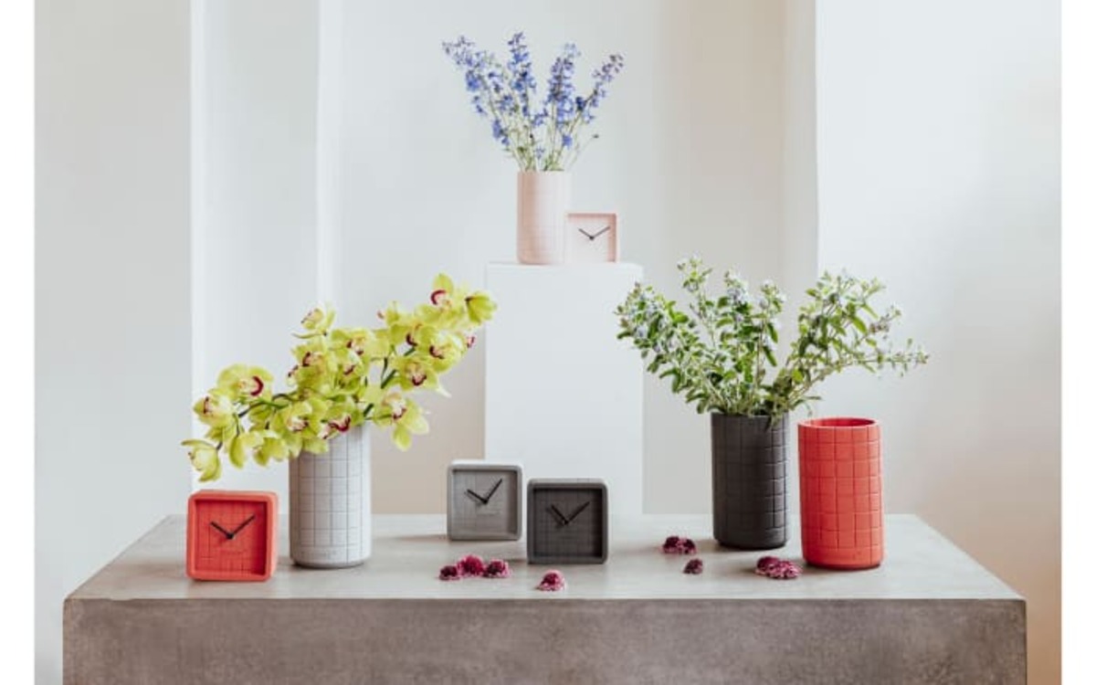 Bild 4 von Vase Fajen aus Concrete in terra