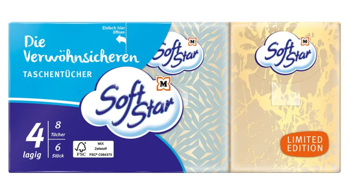 Bild 1 von SoftStar Pocket Taschentücher