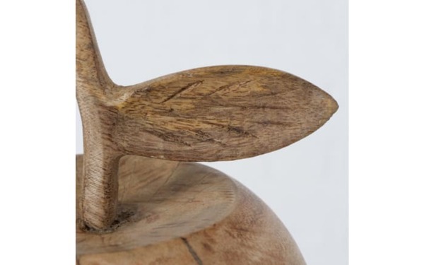 Bild 2 von Apfel Wumel, Mangoholz naturfarbig, 22 cm