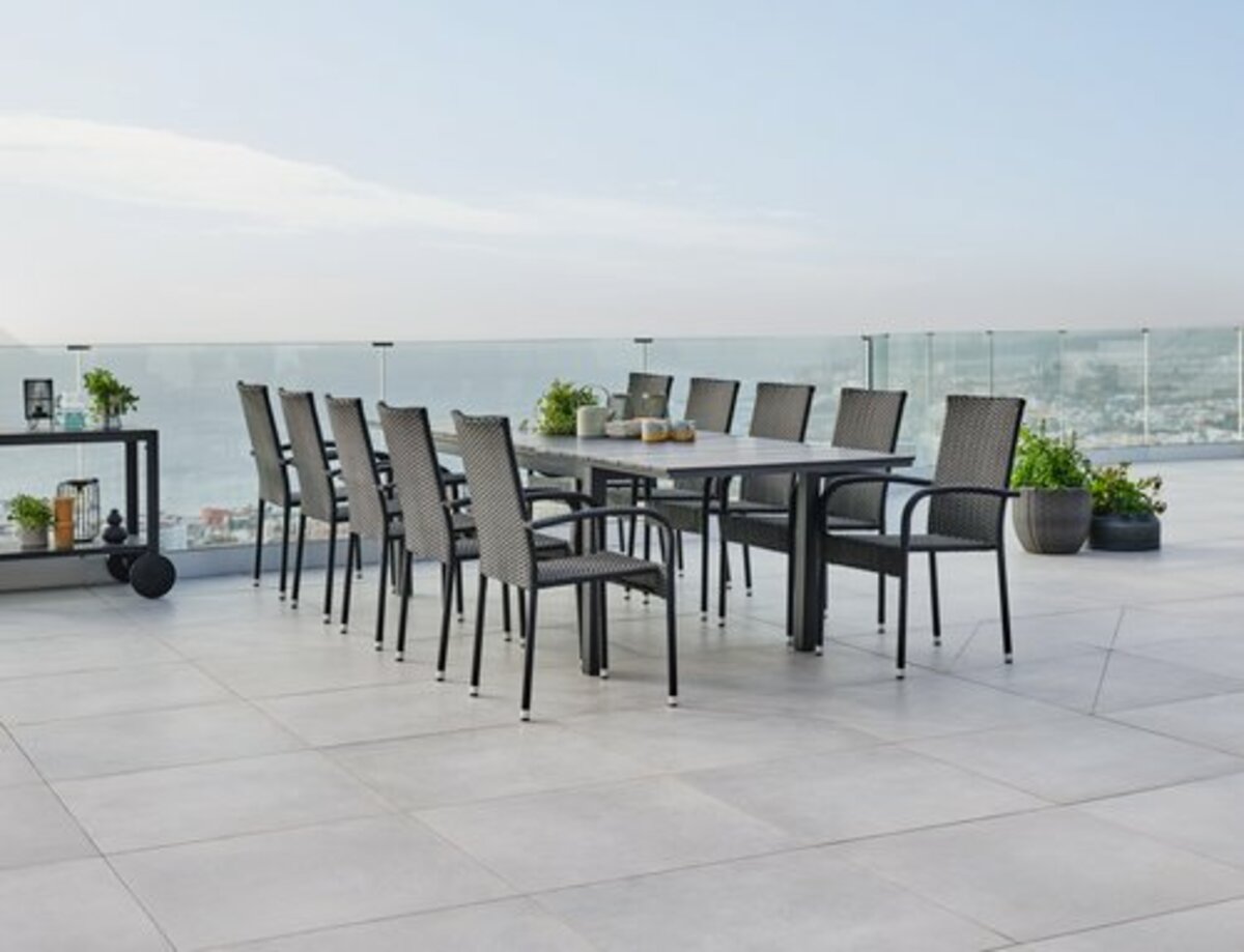 Bild 4 von Gartentisch VATTRUP B95xL206/319 schwarz