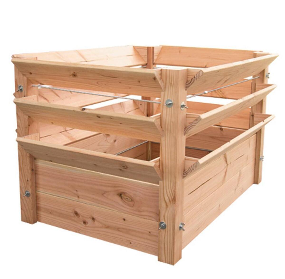 Bild 1 von HOCHBEET PREMIUM HOCHBEET XXL, Lärchefarben