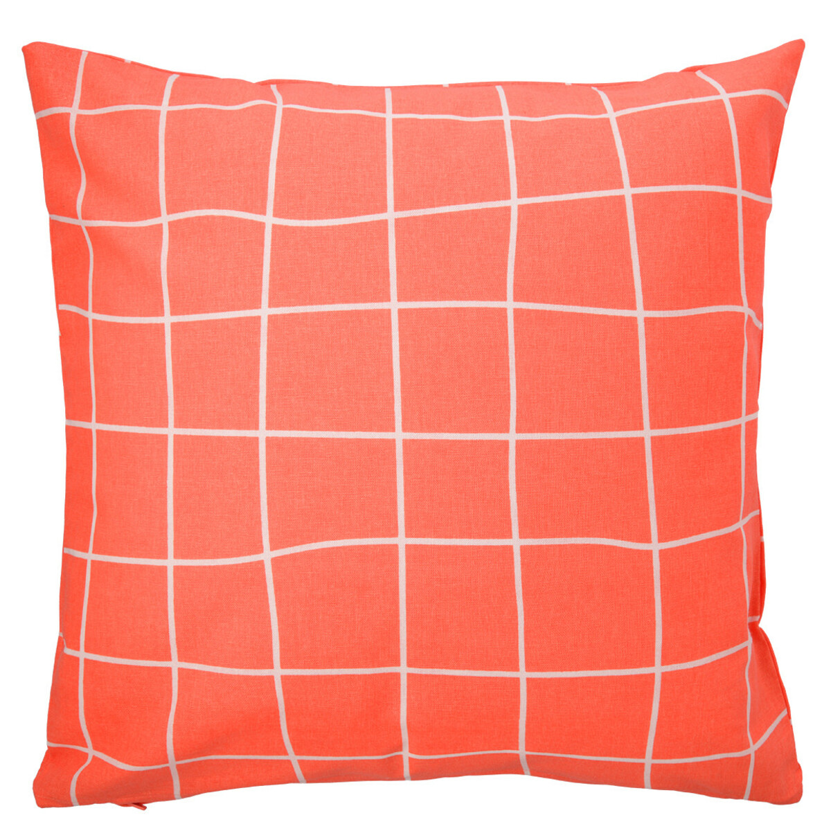 Bild 1 von Kissenhülle mit Karo-Muster HELLORANGE