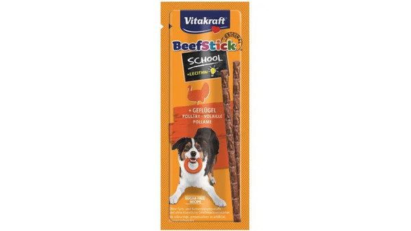 Bild 1 von Vitakraft Hundesnack Beef Stick® School Geflügel