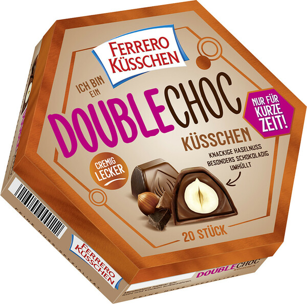 Bild 1 von Ferrero Küsschen Double Choc 190G MHD 01.04.2024