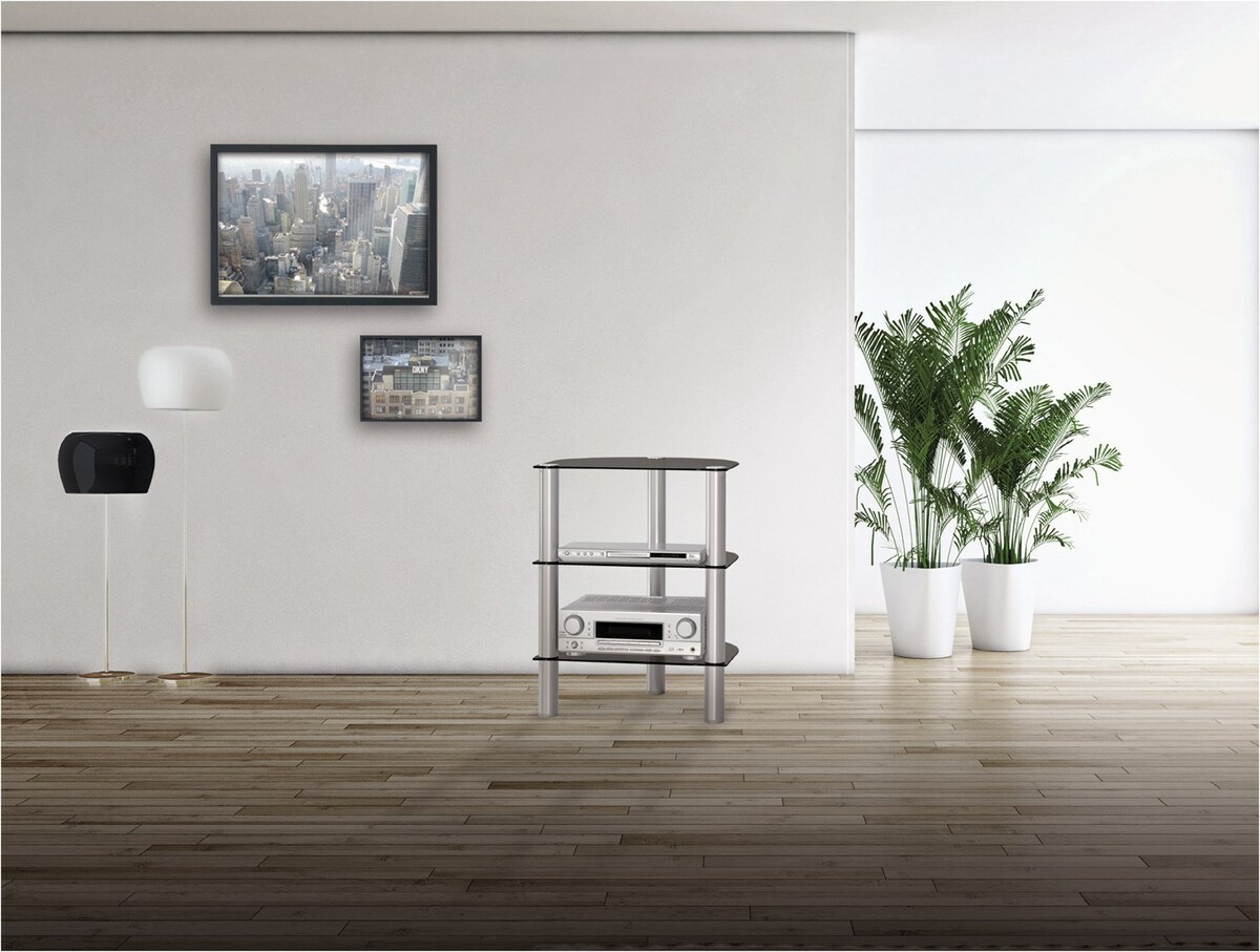 Bild 1 von Just by Spectral R590 TV-Rack schwarzglas