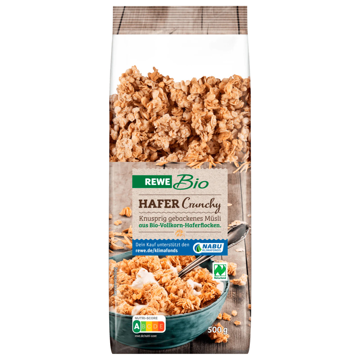 Bild 1 von REWE Bio Hafer-Crunchy 500g