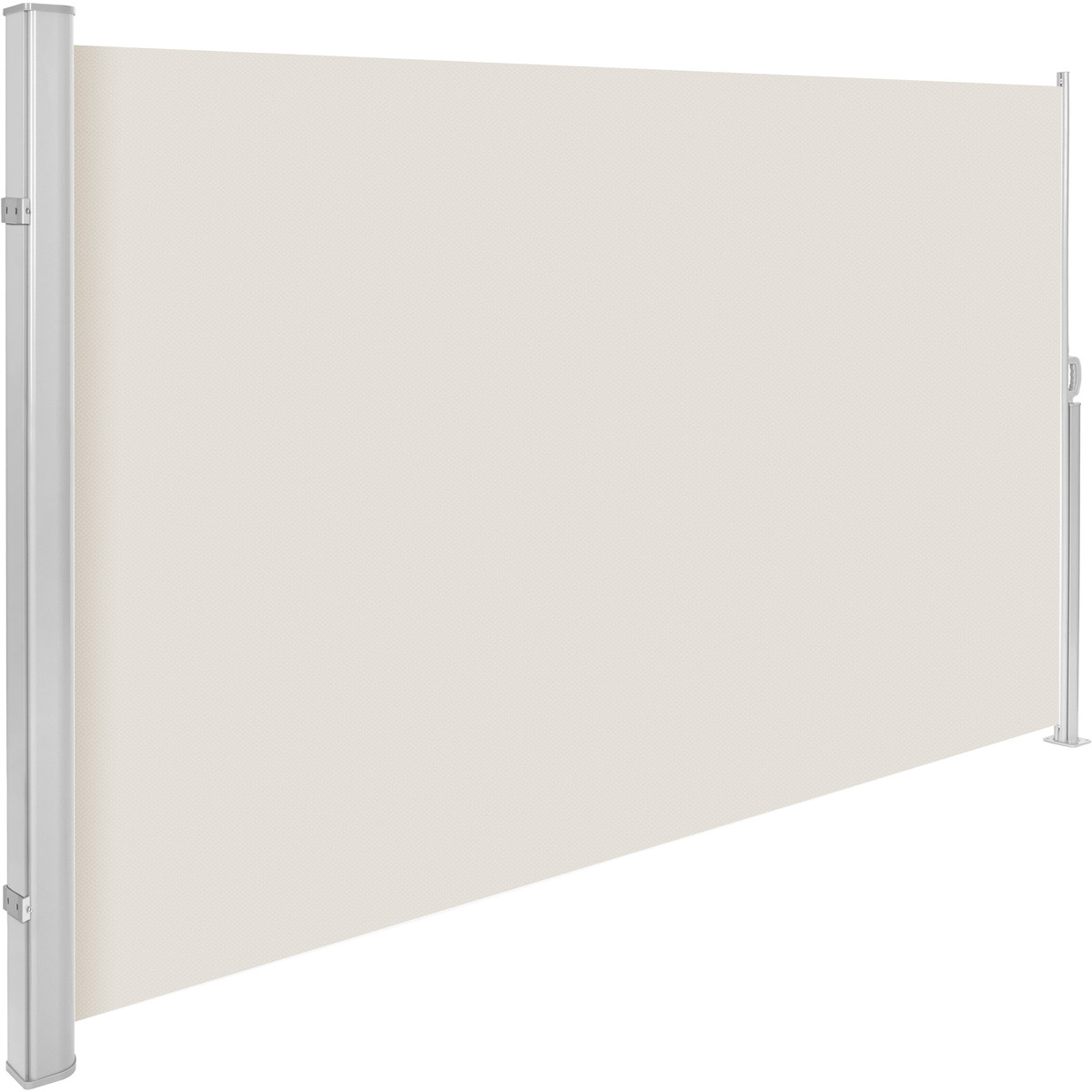 Aluminium Seitenmarkise ausziehbar mit Aufrollmechanismus 200 x 300
