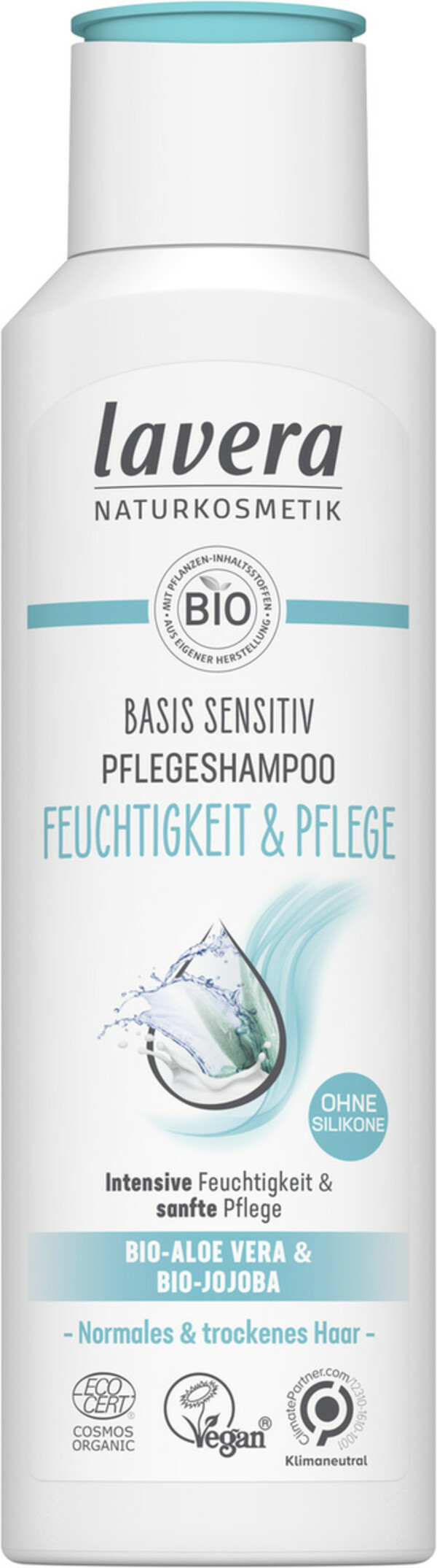 Bild 1 von Lavera Naturkosmetik Pflegeshampoo Basis Sensitiv Feuchtigkeit & Pflege 250ML