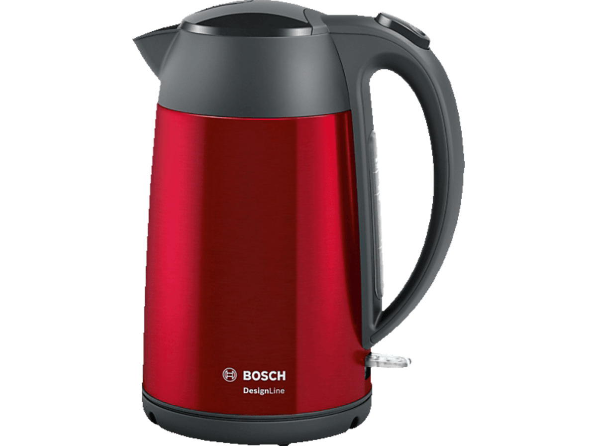 Bild 1 von BOSCH TWK3P424 Wasserkocher, Rot/Grau, Rot/Grau