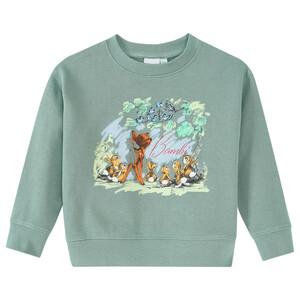 Disney Classics Sweatshirt mit Bambi-Motiv SCHILFGRÜN