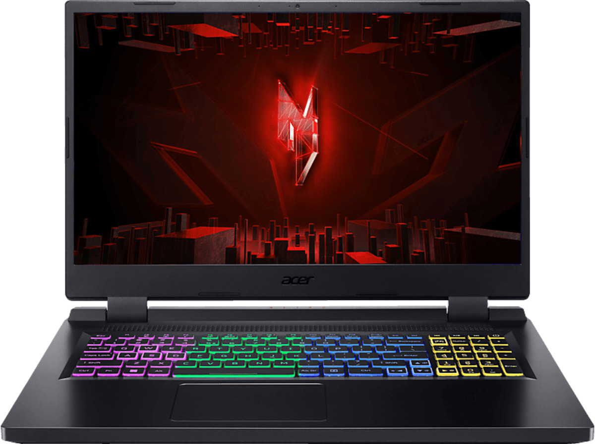 Bild 1 von ACER Nitro 5 (AN517-55-9931) mit 144 Hz Display & RGB Tastaturbeleuchtung, Gaming Notebook, 17,3 Zoll Display, Intel® Core™ i9 i9-12900H Prozessor, 16 GB RAM, 1 TB SSD, NVIDIA GeForce RTX™ 4060,
