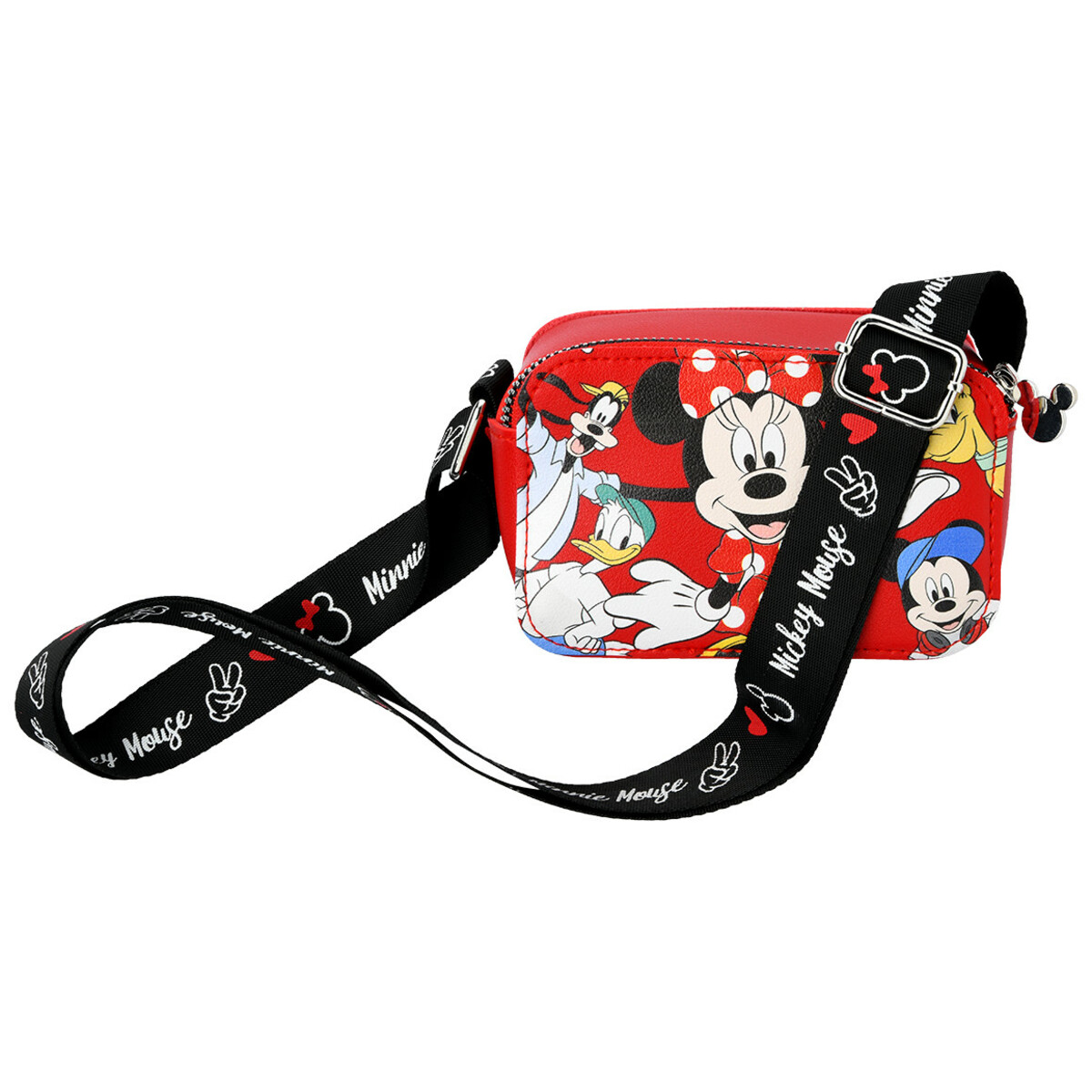 Bild 1 von Minnie Maus Tasche mit verstellbarem Riemen ROT