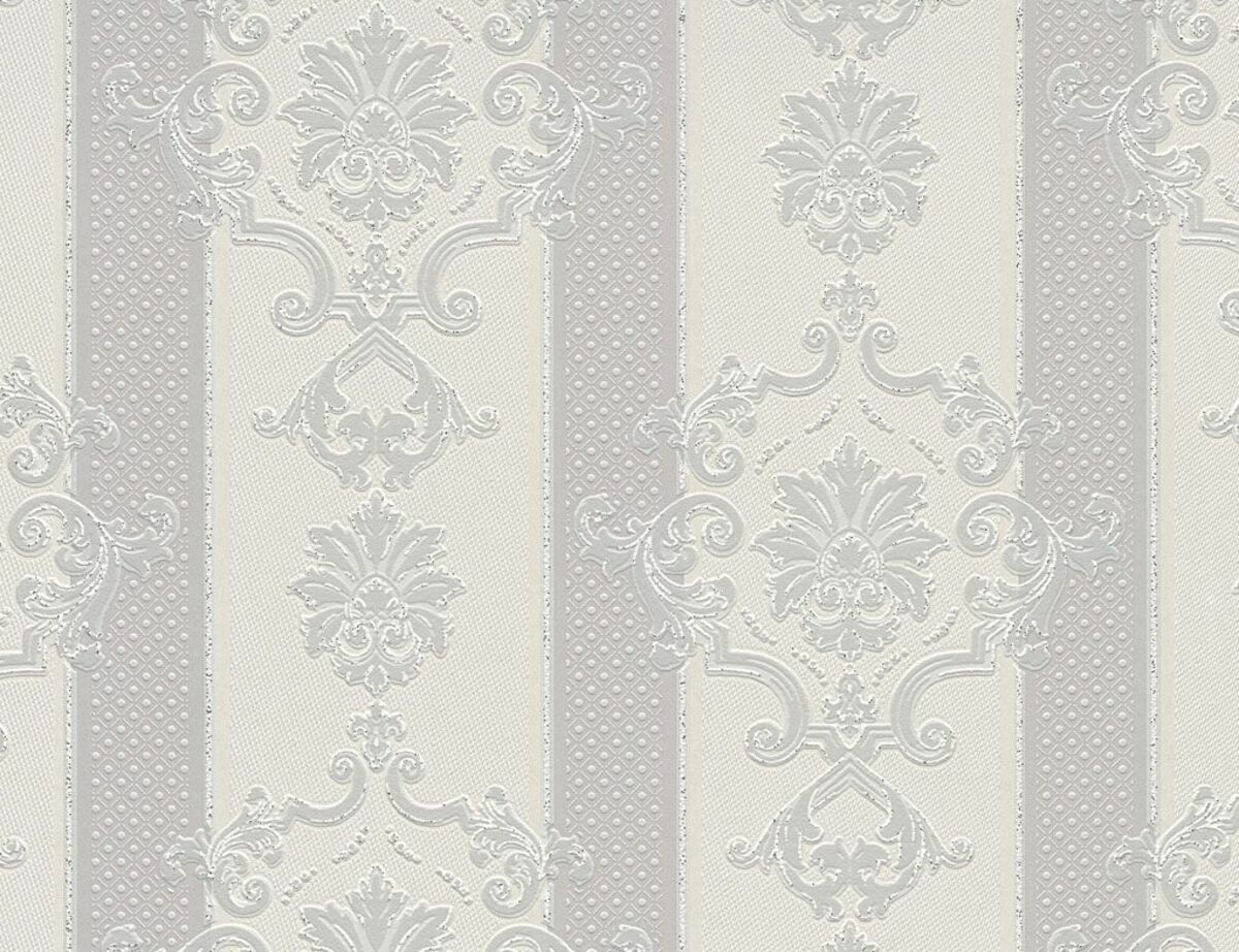 Bild 1 von Vliestapete Stil Flitter Creme